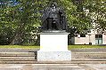 George VI statue.
