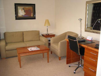 Deluxe Bedroom Separate Seating Area