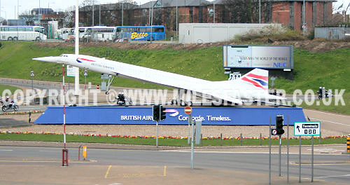 Heathrow Concorde Model